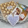 Pixie's Gifts Wooden or Acrylic Heart Plaque for Dad -