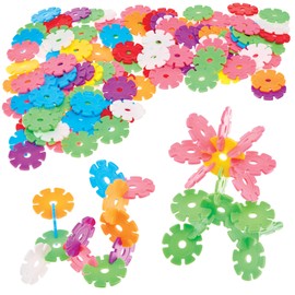 Baker Ross FN101 Octone Building Blocks - Pack of 250 STEM Building Blocks for Kids