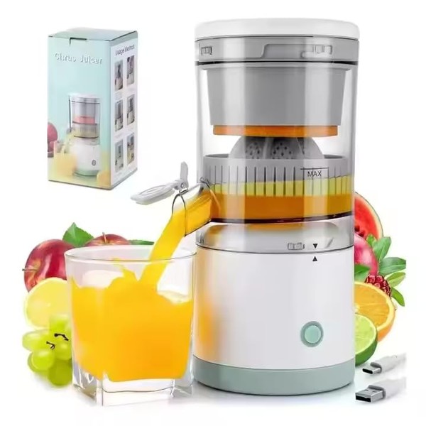 Portable Electric Citrus Juicer – USB Rechargeable Mini Juicer for