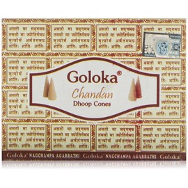 Goloka Chandan Incense Cones 10/count