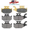 H&H bros Front Rear Brake Pads for Can-Am Outlander 330