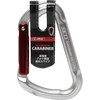 SK11 SAC-HG Aluminum Carabiner HG Silver 0.4 x 4.3 inches