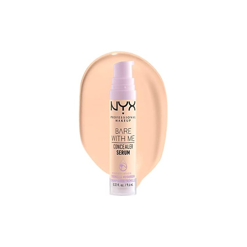 NYX PROFESSIONAL MAKEUP Bare With Me Concealer Serum, Up To