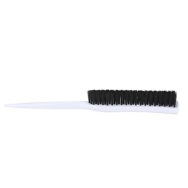 Teasing Hair Brush, 3 Row Nylon Training Hair Brush for Slick Back Hair, Backcombing, Edge Control, Ergonomic Portable Rat Tail Brush for Women Girls Create Volume Hairstyle