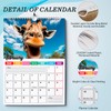 Funny Calendar 2025, Funny Animal Selfies Calendar 2025, Novelty 2025