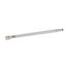 KIMISS Silver Alloy 40MHz-6G Frequency Telescopic Antenna with SMA Plug