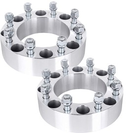 Wheel Spacer 8X170,ECCPP Wheel Spacers Adapters 2PCS 2" 8x170 to 8x170 125mm for Ford F250 F350 Super Duty Excursion Truck 14x1.5 Studs