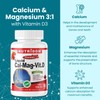 Nutridom Nutridom Calcium Magnesium Vitamin D3-750MG/250MG/200IU - Cal Mag Supplement
