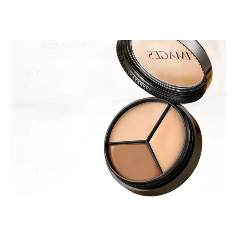 Corrector Delineador De Ojos Negro Covering Facial Foundatio