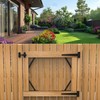 Fence Gate Frame Kit with 10 inch Heavy Duty Hinges,