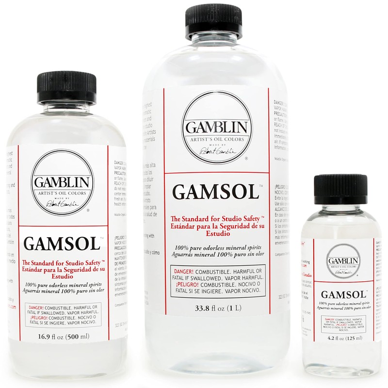 Artists' Grade Gamsol Oil Color Size: 16.9 oz
