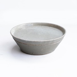 KIKIME Kasane Set of 2 – Unique Japanese Ceramic Bowl and Plate Set, Artistic Nesting Design, Made in Japan (Black)