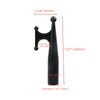 KUMGROT Nylon Black Boat Hooks for Docking 7.8" / 200mm