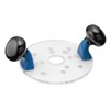 Rockler Compact Router Sub-Base with Handles - Router Base Plate