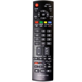 VINABTY EUR7651110 Replacement Remote Controls Applicable For Panasonic Plasma Viera TV TH-37PV7P/F TH-37PX7E TH-37PX8E TH-37PX8EA TH-42PV7F/S TH-42PV8P TH-42PX60 TH-42PX7E/B TH-42PX8E TH-42PX8EA