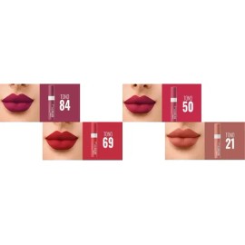 Renova | Kit 4 Labiales Liquido Matte Infinity Ink Color Gama 1