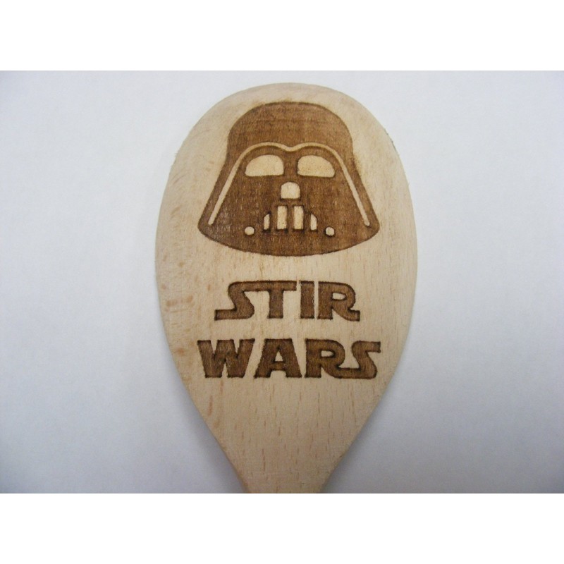 Fastcraft Stars Wars Inspired Wooden Baking Spoon Wood Kitchen Cooking