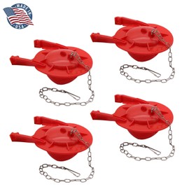 4 Pack of Replacement 3" Flappers for Toto G-Max Toilet, THU092-2, THU092-2, THU138S, THU175S, 2021BP - Made in the USA