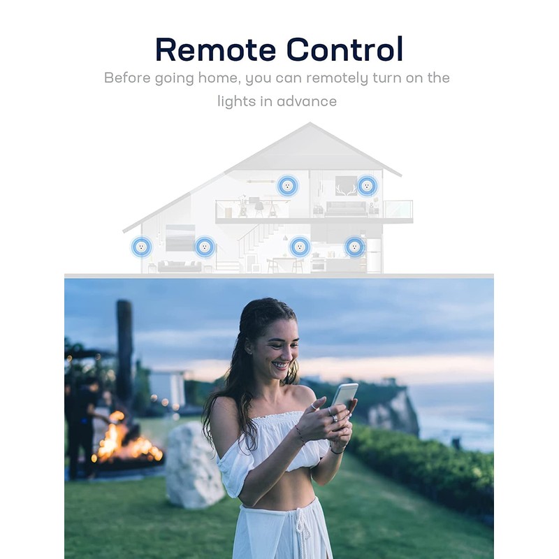 Smart Plug Support Smart Life, Siri, SmartThings, Alexa Google Assistant