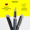 Online College 12462/3D Fountain Pen Iridium Nib M Medium Black