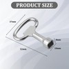 DGUSO Square Key 3 Pieces Square Key 8 mm Square