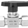 304 Stainless Steel Valve 2‑Way High Pressure Needle Flow Control