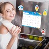2025-2026 Magnetic Calendar for Refrigerator, Fridge Calendar Magnet Runs from