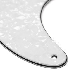 SAPHUE TL Pickguard 3Ply Single Coil Pickup Hole 8 Screws Hole Scrate Plate for TL Style Electric Guitars (3Ply White Pearl)