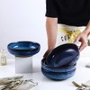 KOOV Ceramic Bowl, 46 OZ Pasta Bowls Set of 4,