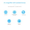 Jetcloud Welding Magnifying Lens, Eye-Protecting Welding Helmet Accessories 1.0 1.5