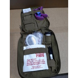 Eagle Industries North American Rescue MLCS Khaki Tan IFAK Medical Pouch RRV first aid kit bio