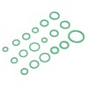 225pcs Car Air Conditioner Seal Ring Kit 18‑Compartment AC O