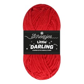 Scheepjes Little Darling 50g - 427 Cherry, Red Knitting and Crochet Yarn