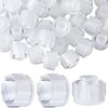 DC,CLISENCE 50 Pcs Syringe Tip Caps, Easy Dispensing Syringes Cap