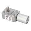 Worm Gear Motor High Torsion 12mm Single Shaft Self Locking