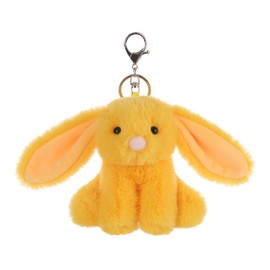 Apricot Lamb Cute Toys Plush key pumpkin vid bunny Stuffed Animal Soft Keychain for Purse Charm Bag Charm Kids' Bag, Purse, Backpack, Handbag 4.7 Inches