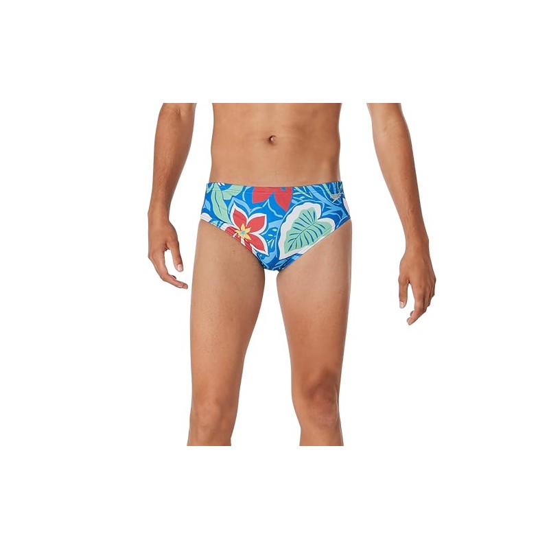 Speedo Men's Printed One Brief - Retro Floral - Turkish