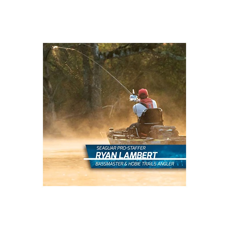 Seaguar101 Basix 100% Fluorocarbon 200 Yard Fishing Line (4-Pound), Clear