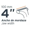 Truper Tornillos Banco Uso Ind Hierro Nodular 4' Truper 18592