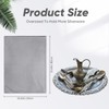 LEIFIDE Silver Storage Bags Oversized 24 x 30 Zipper Anti