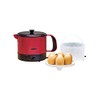 Salton MP2013 Multipot Multipurpose Cooker, 1.25L, Red