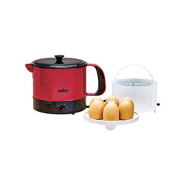 Salton MP2013 Multipot Multipurpose Cooker, 1.25L, Red