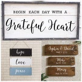 Letter Stencils for Painting on Wood - 42 Pack Large Alphabet Stencil Templates with Numbers and Signs, Reusable Letters and Numbers Stencils in 2 Fonts and 212 Designs for Wood Burning & Wall Art