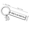 AMZQ 18th Birthday Keyring 18th Birthday Gifts for Girls Boys