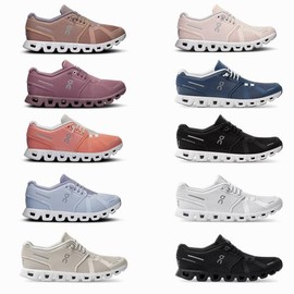 On Cloud 5 Women's Running Gear - Comfortable and Versatile Running Apparel for Everyday Use:_Rosebrown | Fog_5.5