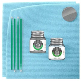 ERA Paints C4S - Ceramic Silver Metallic for KIA Exact Match Automotive Touch Up Paint Jar - Essential Kit