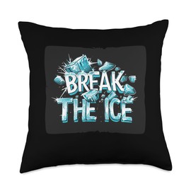 Funny Conversation icebreaker Costume Throw Pillow