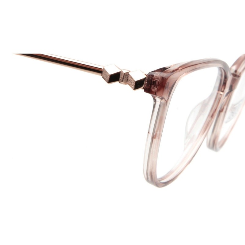 Bulova NEW BULOVA PAROS CRYSTAL BROWN EYEGLASSES GLASSES FRAME 53-16-140