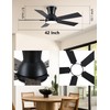 Wellspeed Ceiling Fans with Lights,Indoor/Outdoor Ceiling Fans Remote Control,5 Blades