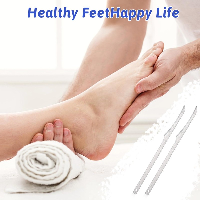8 PCS Foot Scraper for Dead Skin Callus Removal, Stainless